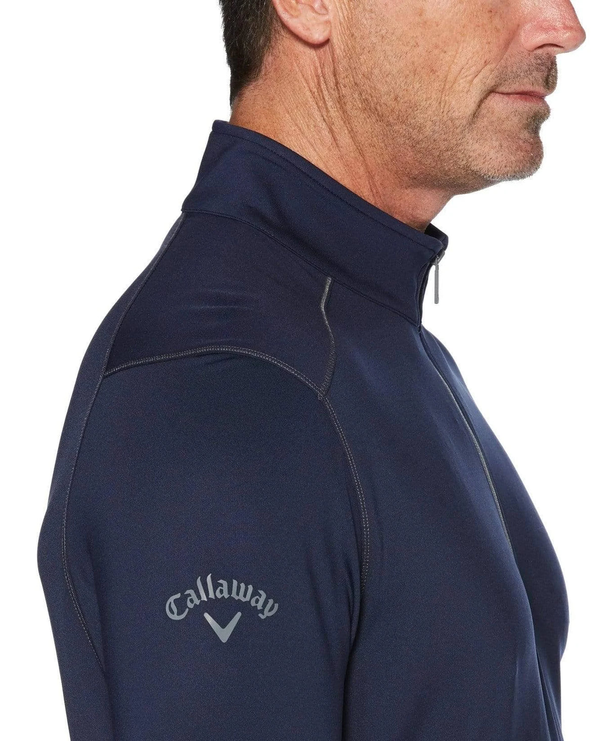 Peacoat Medium 1/4 Zip Midlayer E9852