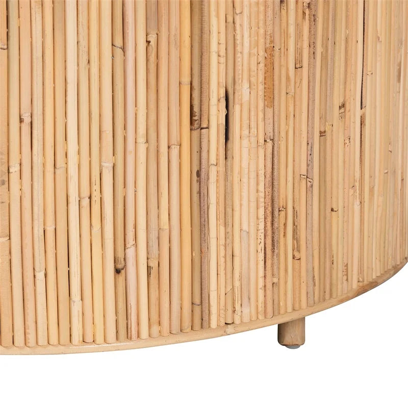 Light Honey Rattan Coffee Table F864