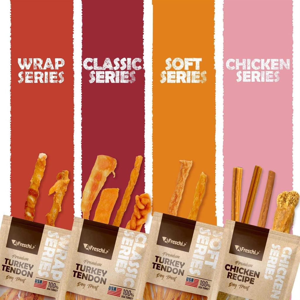 Turkey Tendon Dog Treats D511872