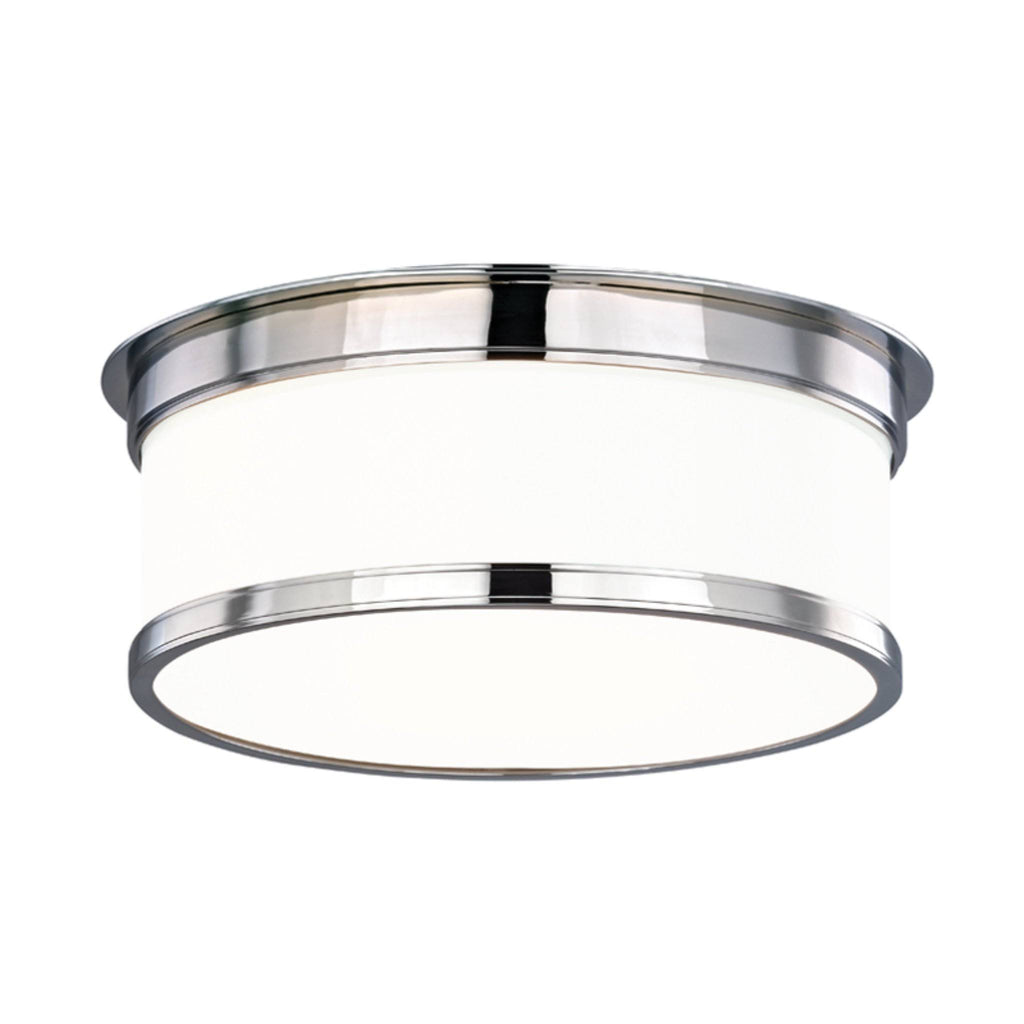 Polished Chrome 2 Light Flush Mount T743