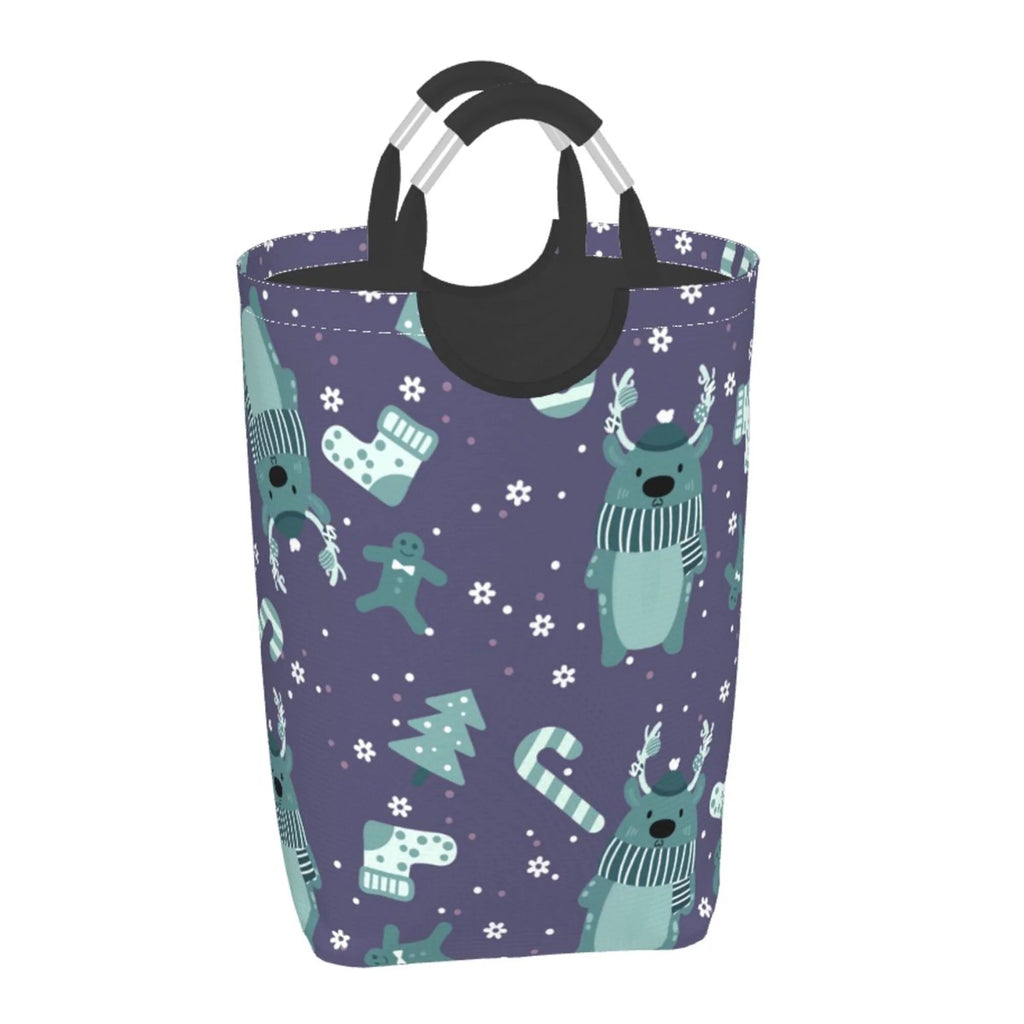 50L Rectangular Laundry Hamper with Aluminum Handles P7518