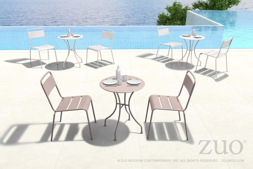 Taupe Round Dining Table V8946