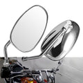 Oval Rear View Mirrors in Chrome N635