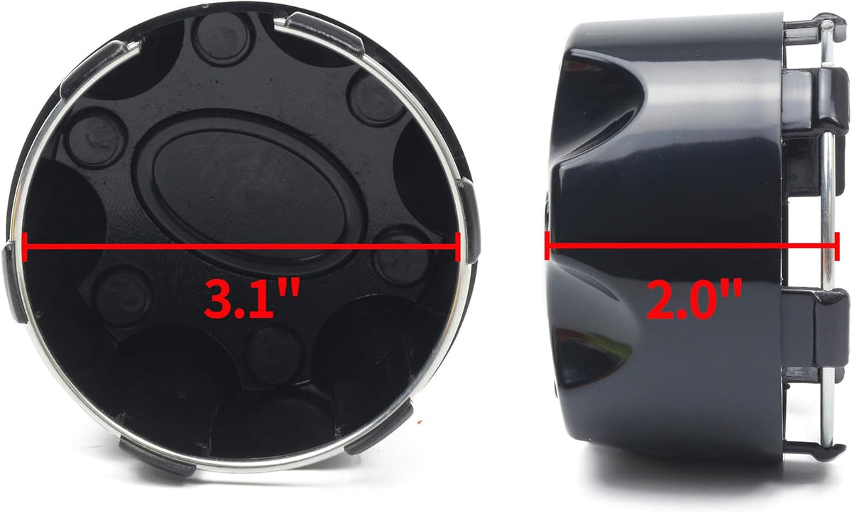4PCS Black Hub Cap Wheel Center Cap R17219