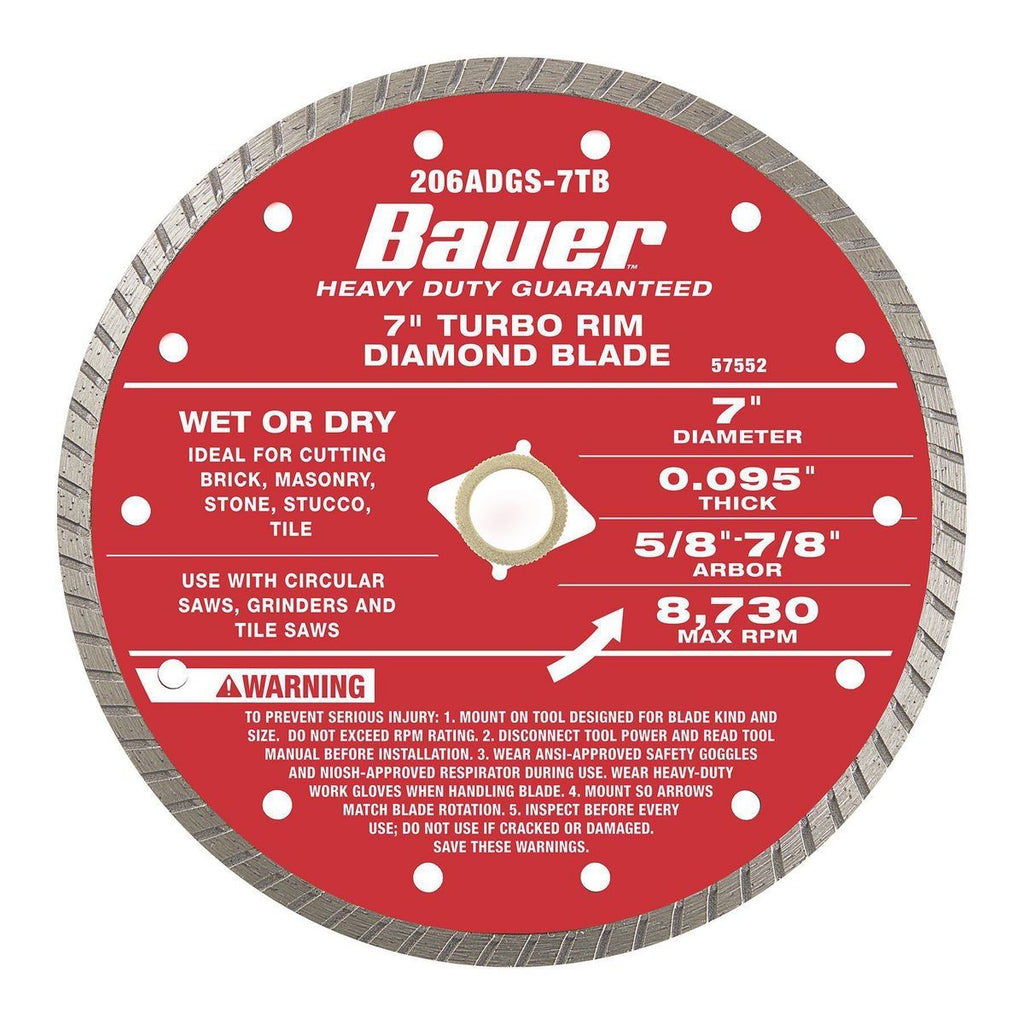 7 in. Turbo Diamond Blade N39716