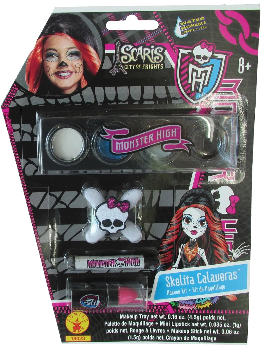Deluxe Monster High Skelita Calaveras Costume Accessory Makeup Kit X55999