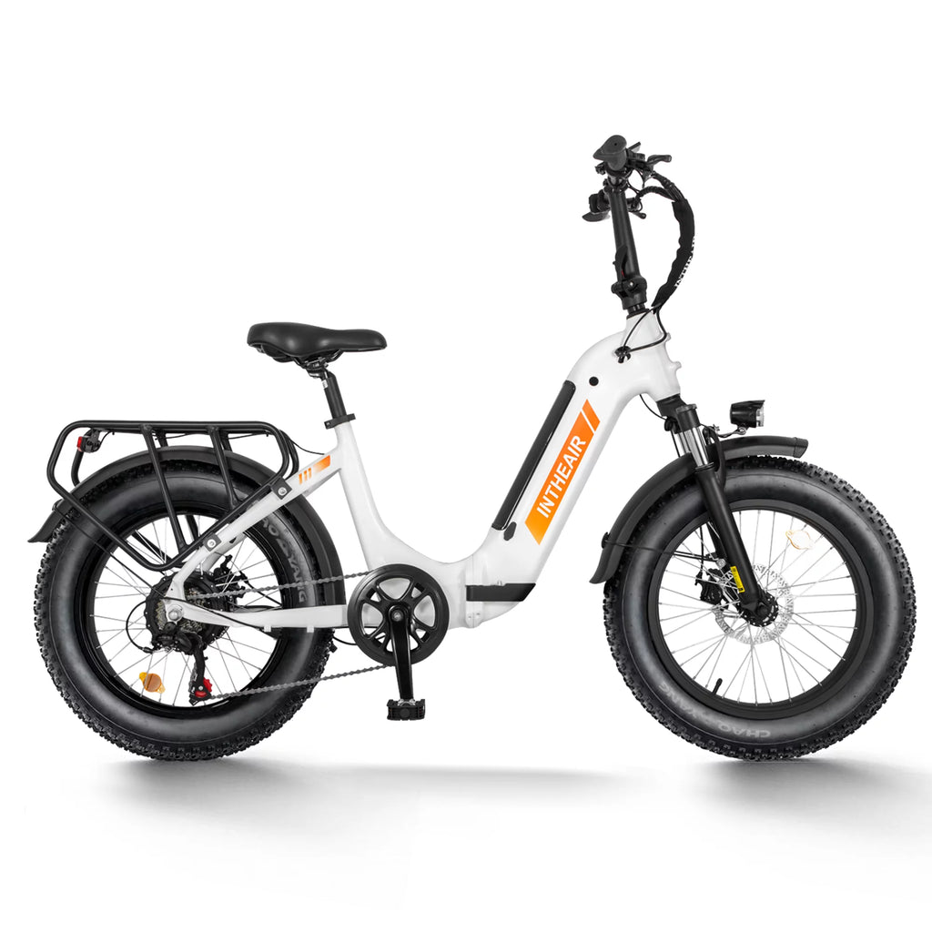 Foldable 20 x 4.0 Fat Tire Step Thru Electric Bike Y832548