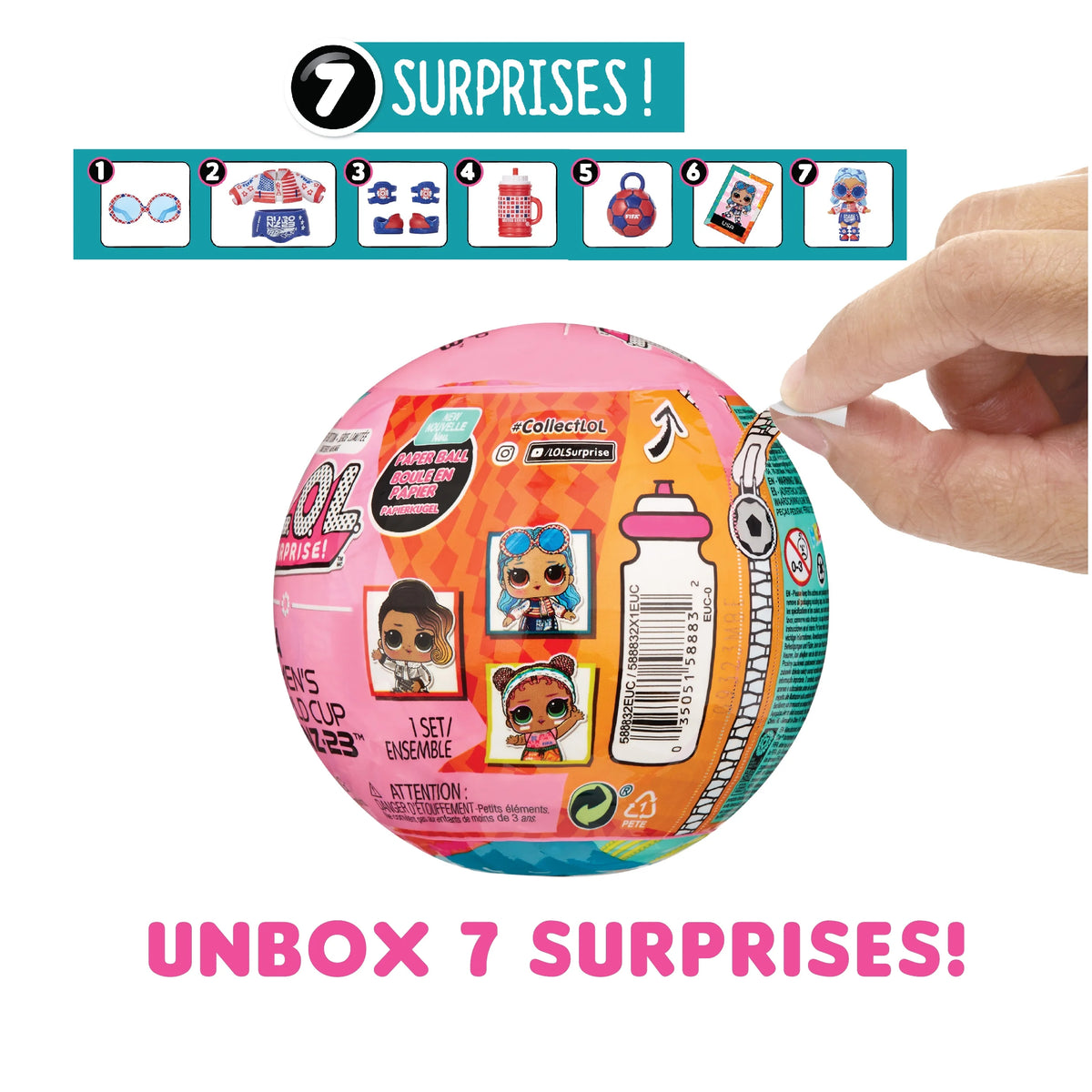 LOL Surprise Dolls with 7 Surprises, Accessories, Limited Edition Collectible Dolls Z52176