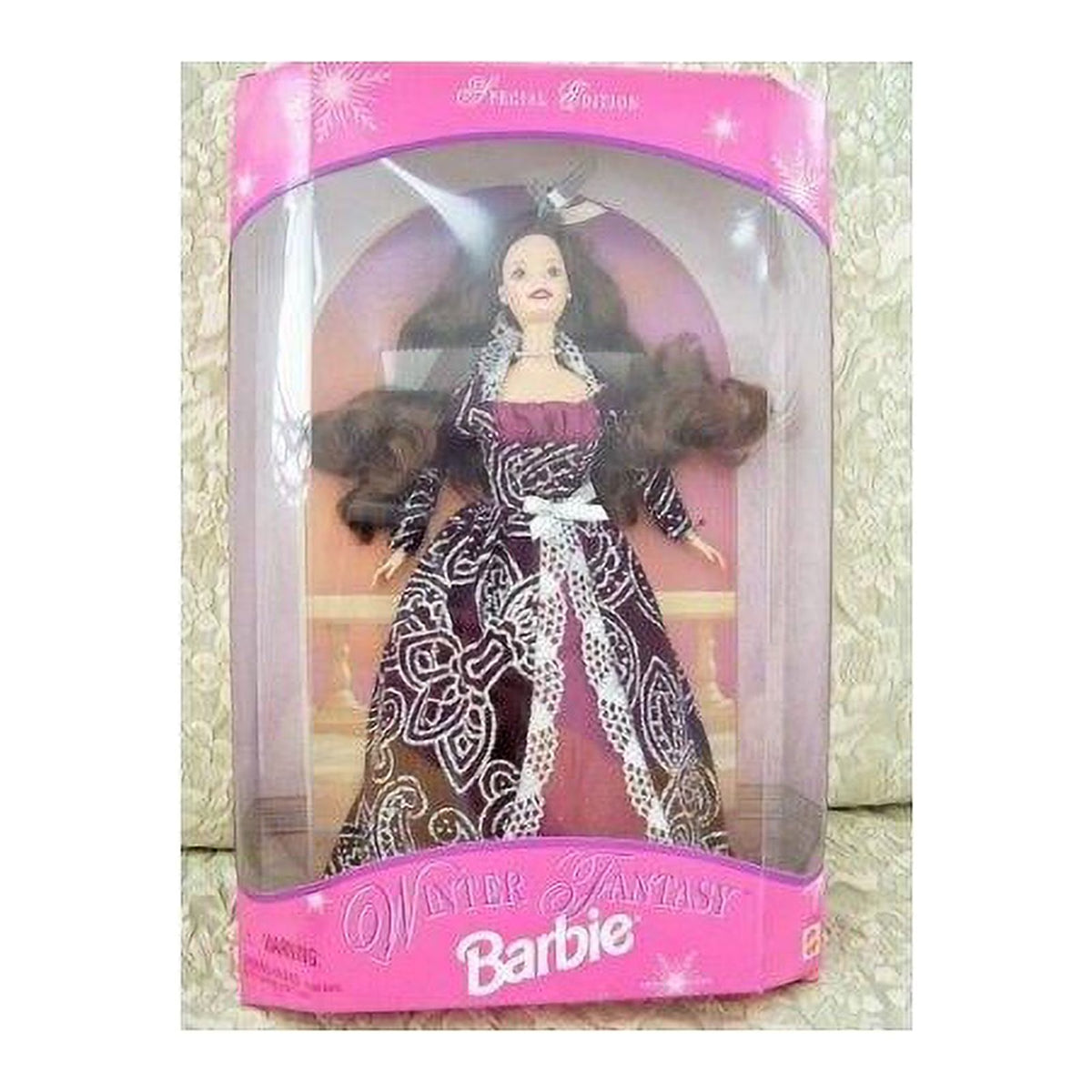 1996 Winter Fantasy Barbie 2 Brunette M559721