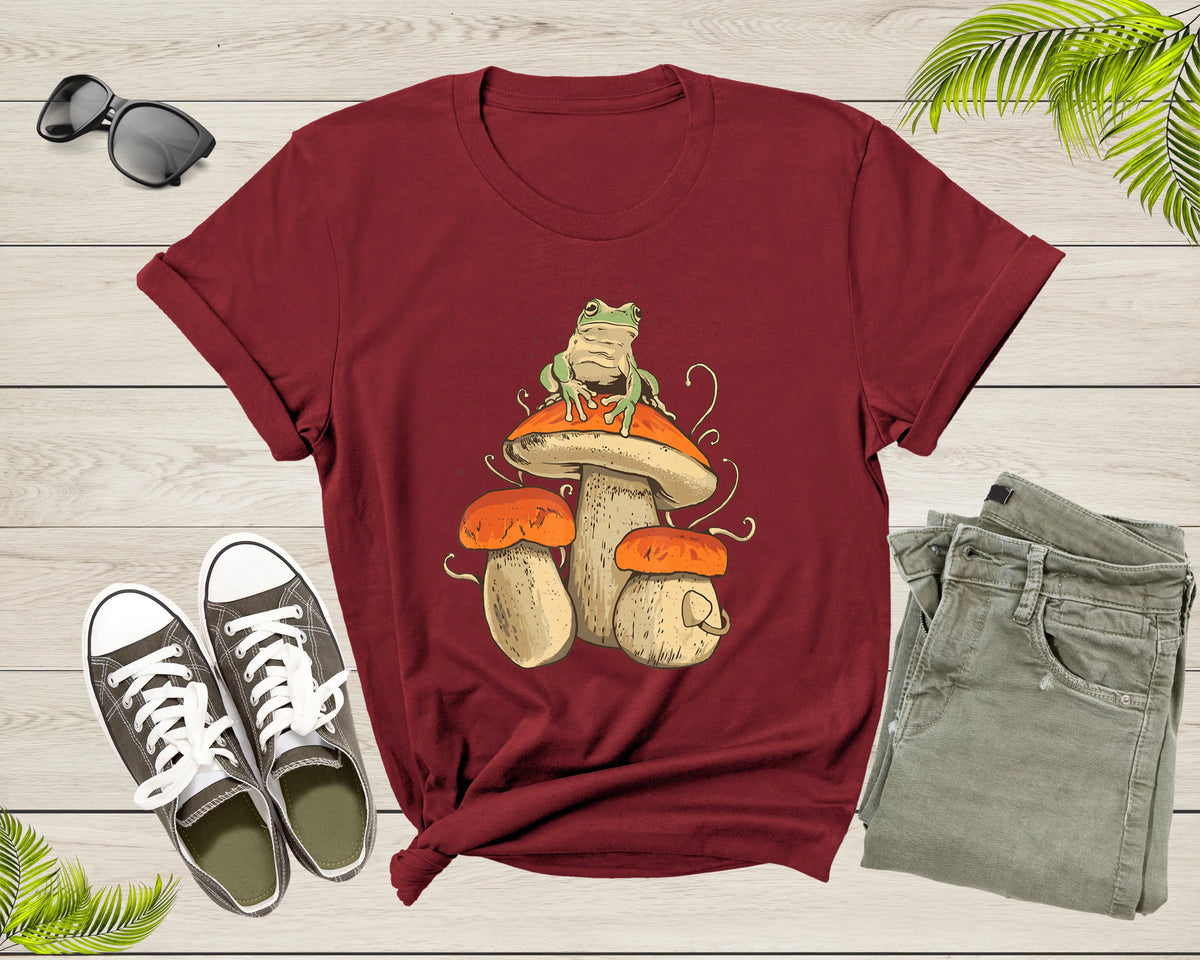 Frog Toad Mushroom T-shirt A884