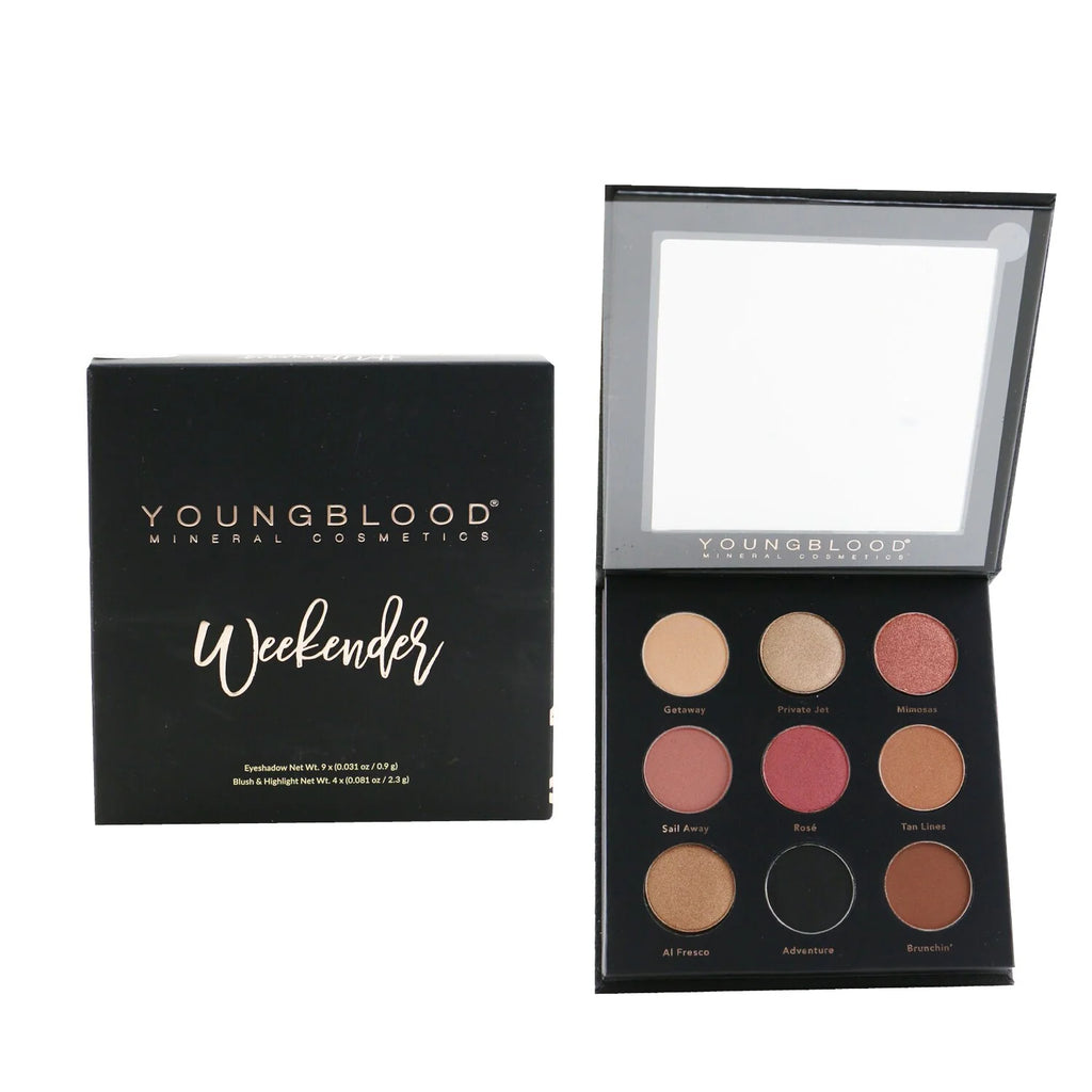 Weekender Palette 9x Eyeshadow 4x Blush/Highlight 17.3g K196