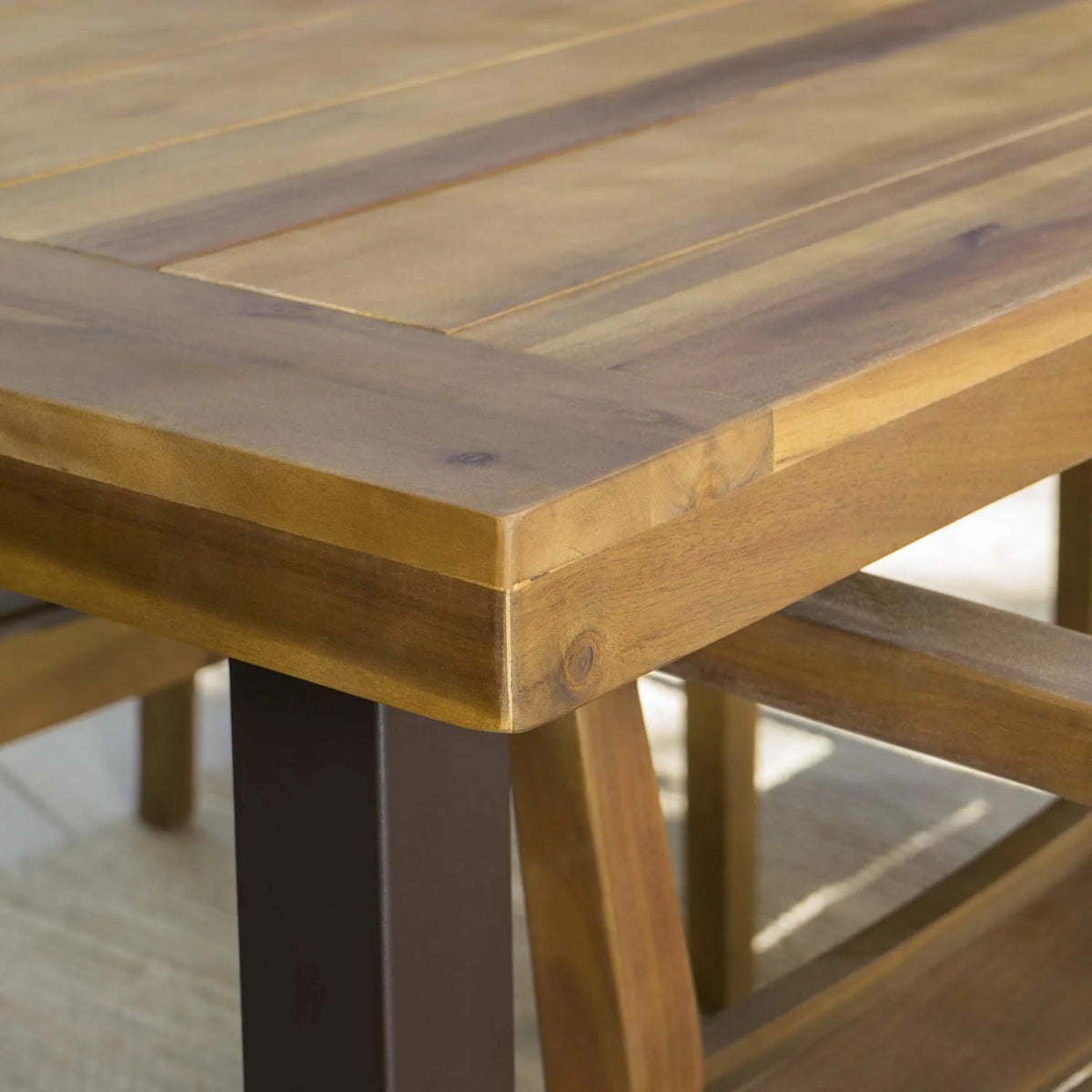 Acacia Wood Outdoor Dining Table A9834