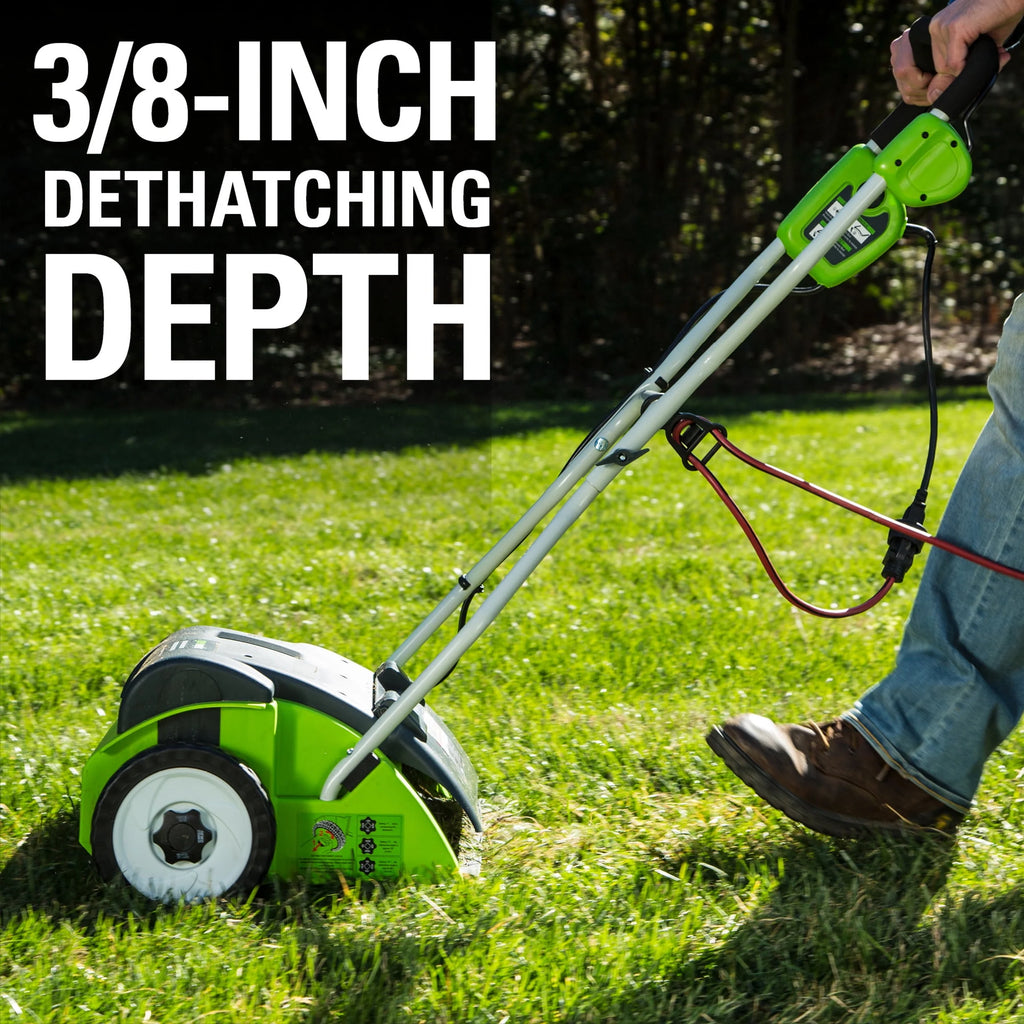10 Amp 14 Corded Electric Dethatcher O78559