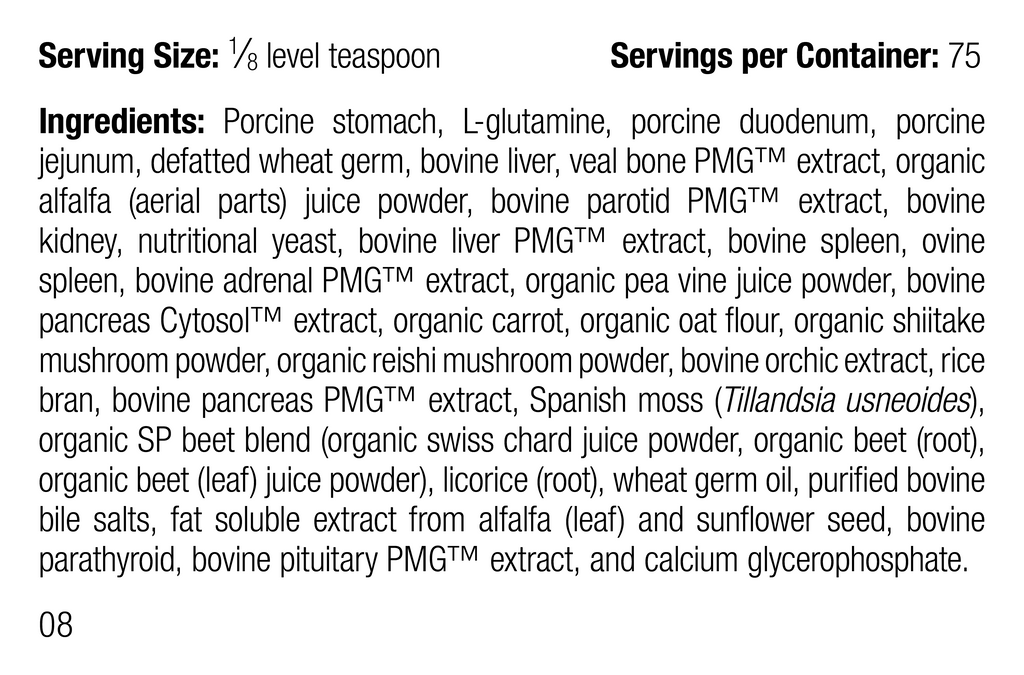 Enteric Support 1.1 oz B734