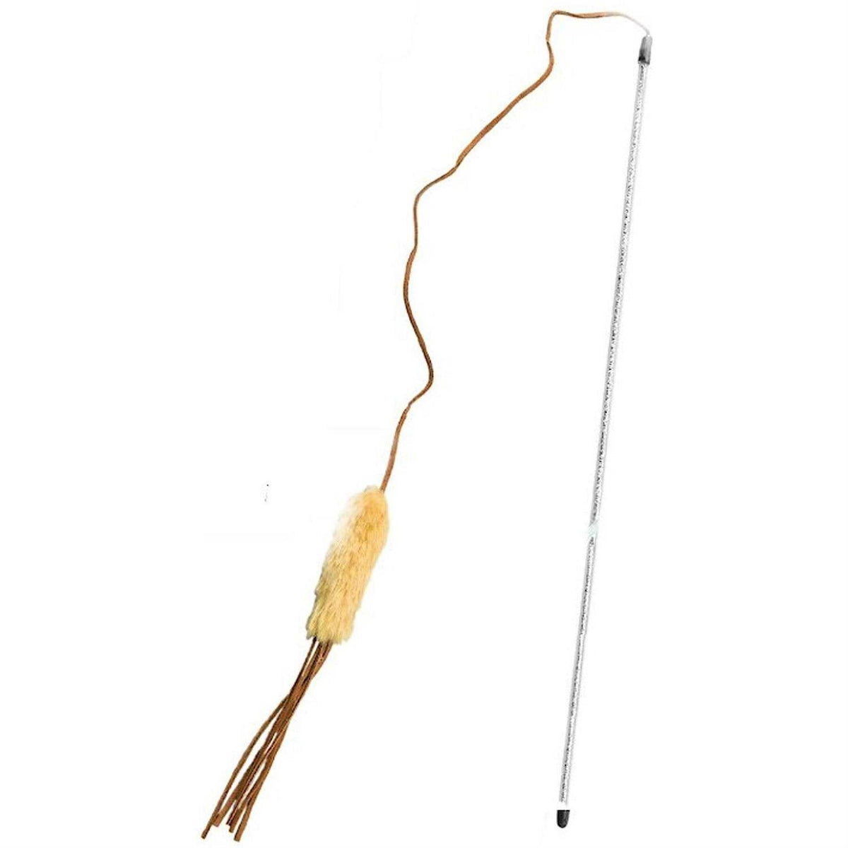 Leather Teaser Wand Cat Toy N706