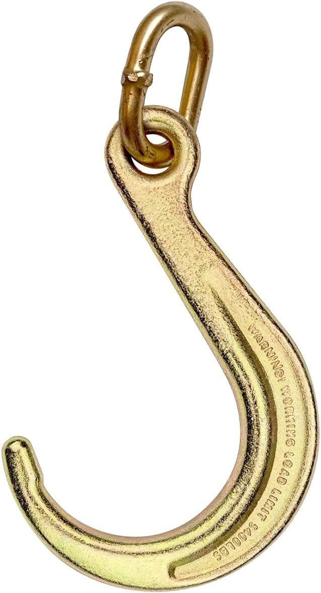 8 Inch Short Tow Hook On Coupling Link - Pair X6553