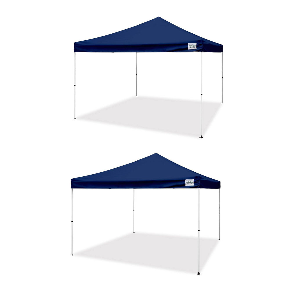 12 x 12 Straight Leg Pop-Up Canopy, Blue (2 Pack) Y273