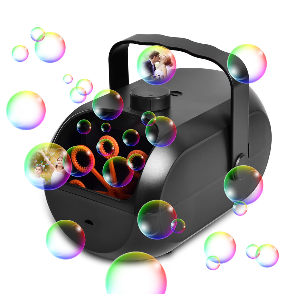 Bubble Machine Portable Bubble Blower for Kids Toddlers B933867