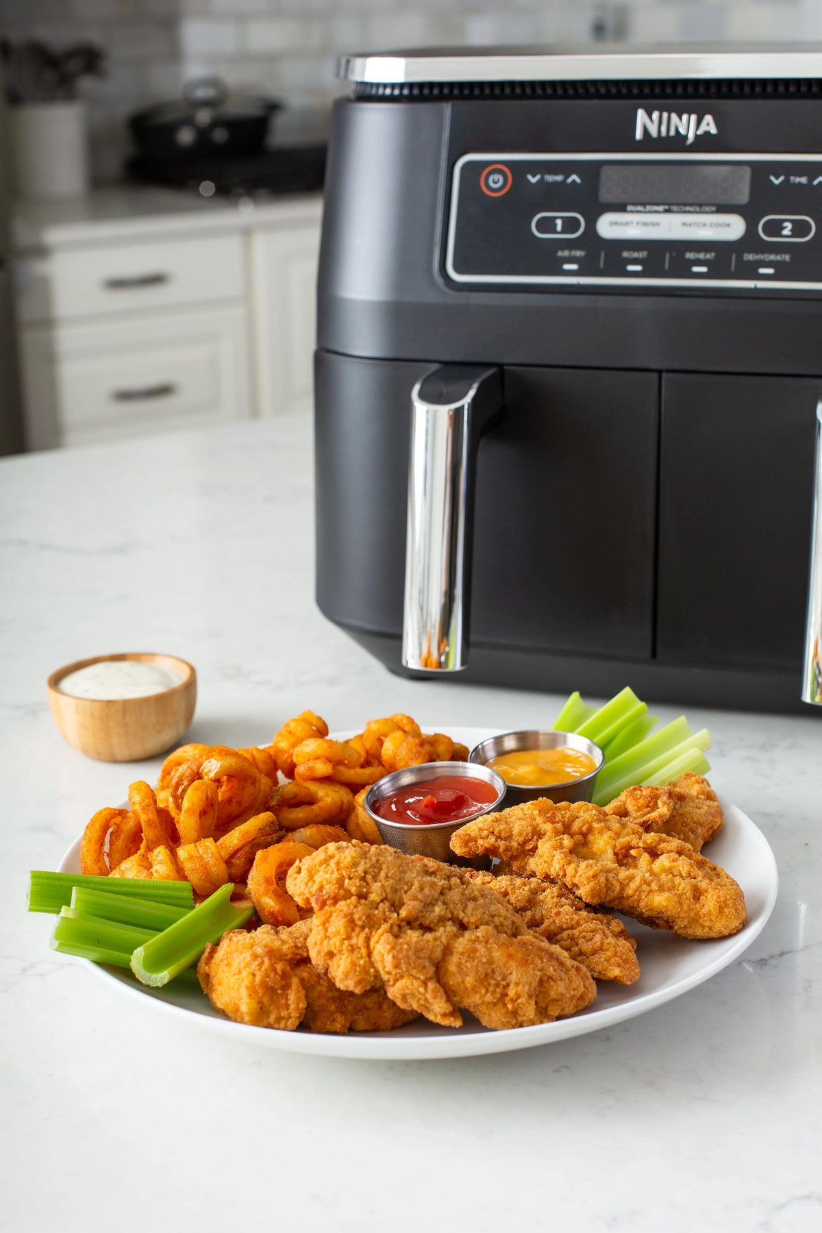 8-Quart 2-Basket Air Fryer F932