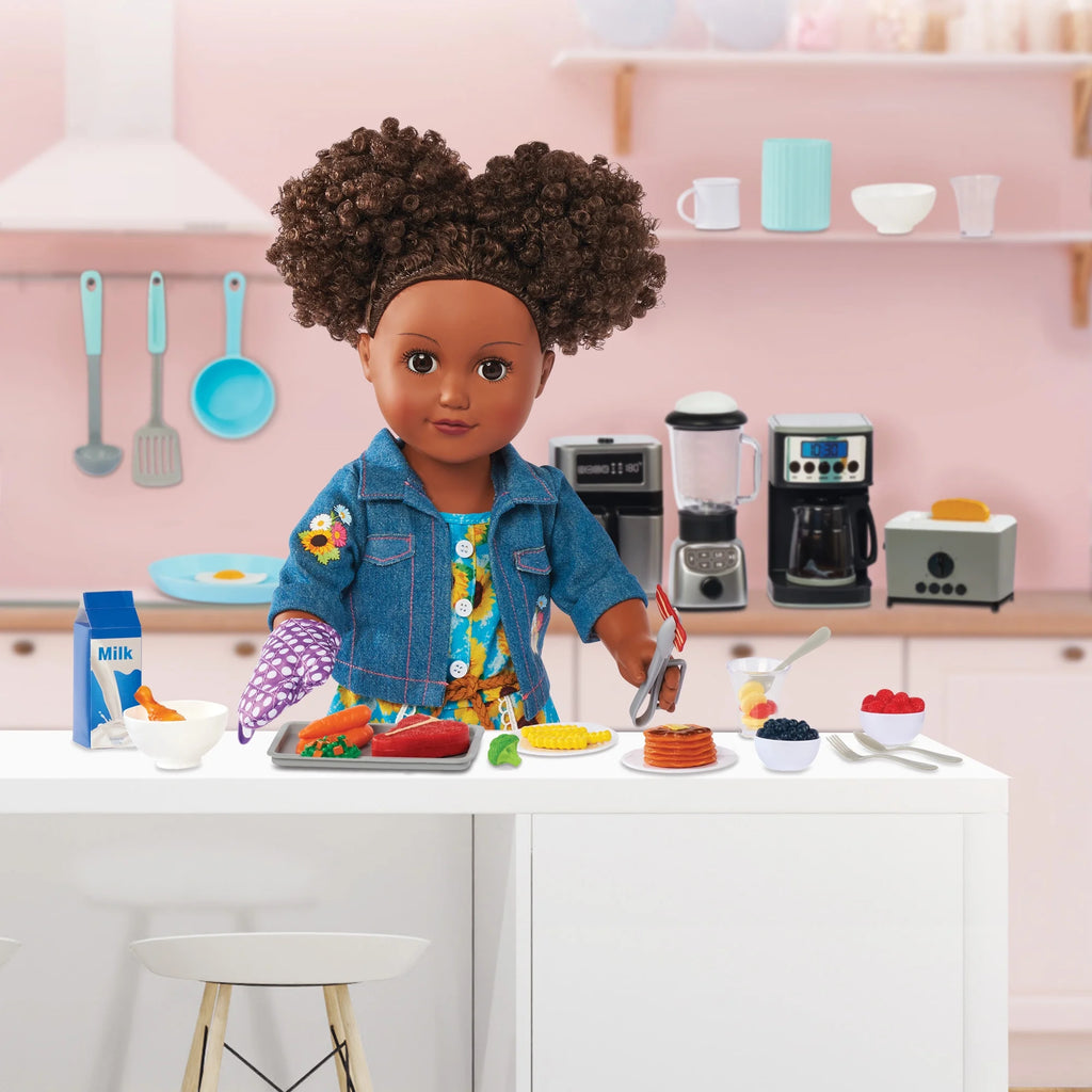 Kitchen Appliance Play Set for 18 inch Dolls R279