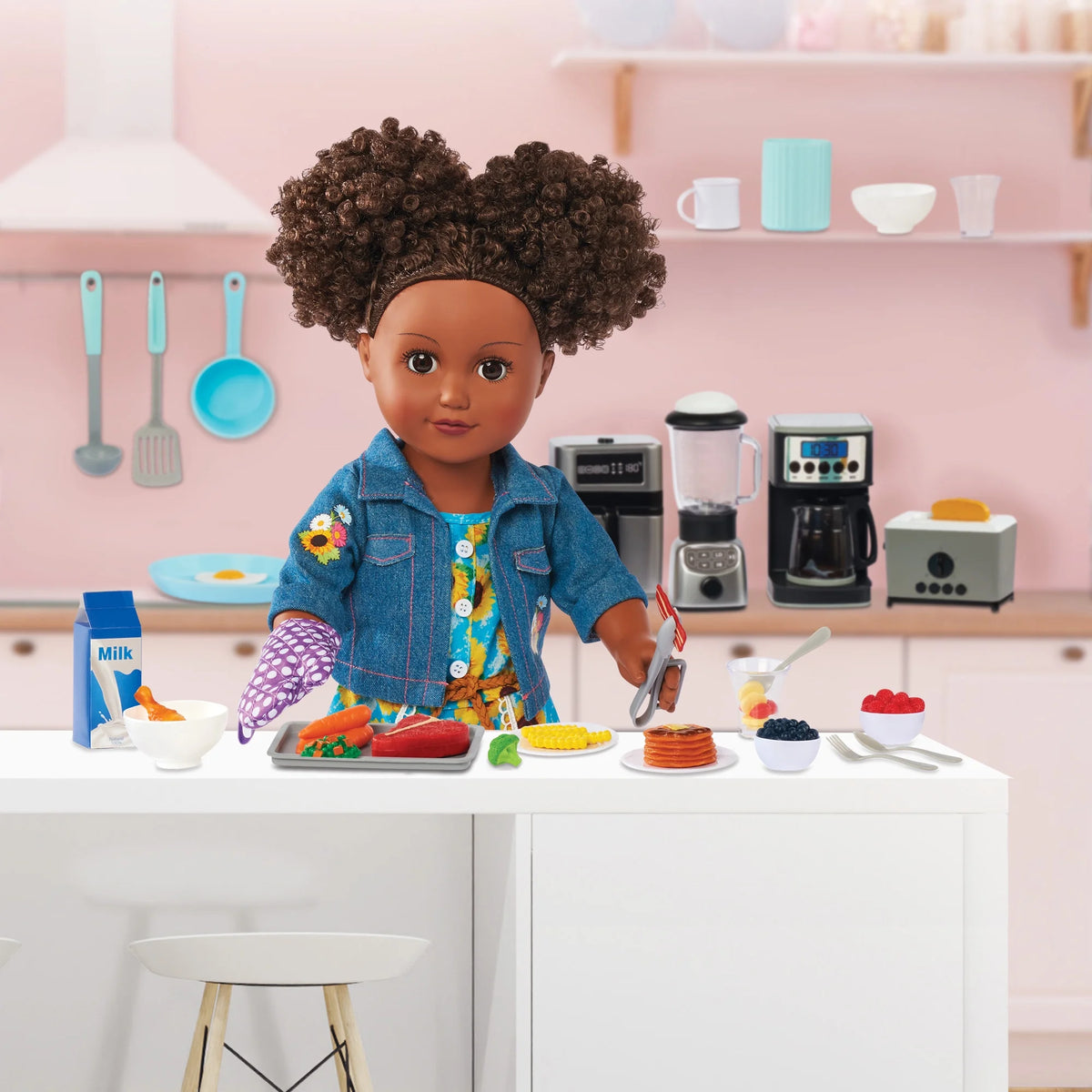 Kitchen Appliance Play Set for 18 inch Dolls R279