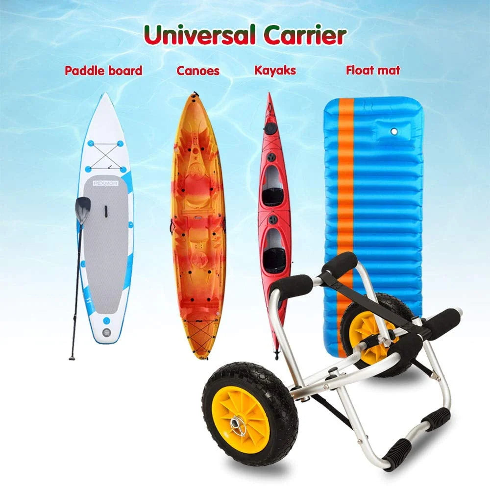 Kayak Canoe Jon Boat Carrier Dolly Cart P6555