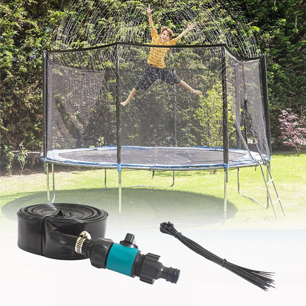 Trampoline Water Sprinkler for Kids, 39.3 ft Long Outdoor Accessories Q51076