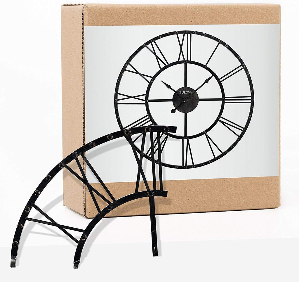 Black Wall Clock K394